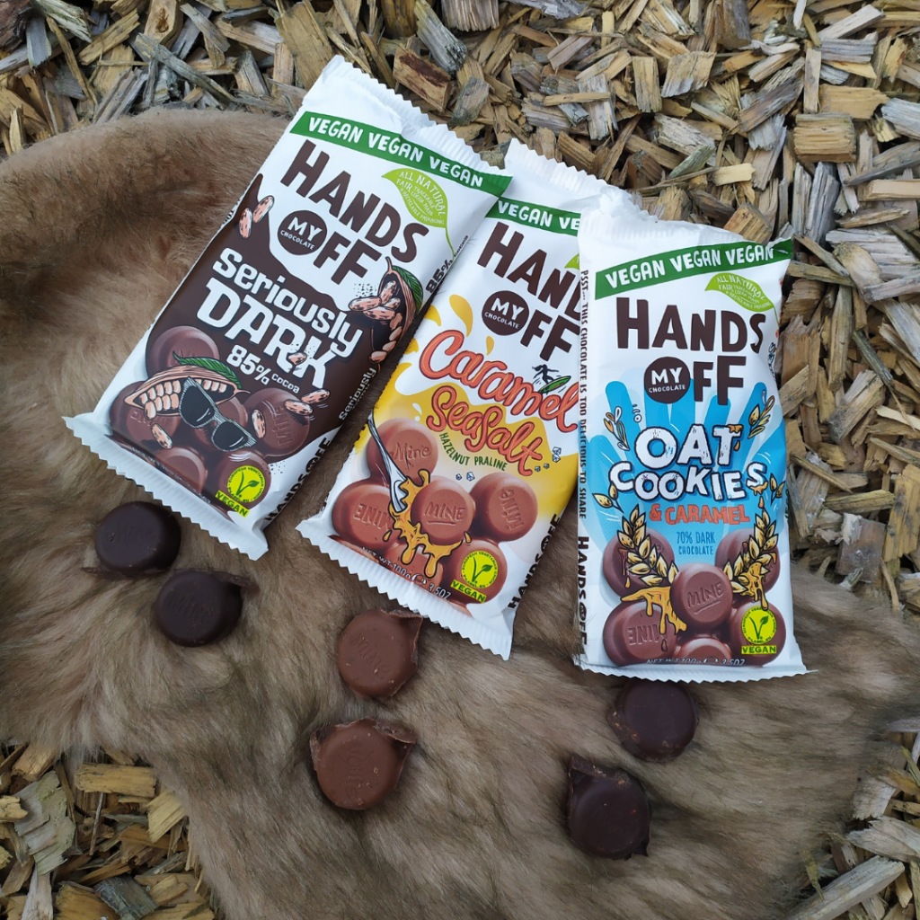 Vegan Hands Off Chocolade by vosje